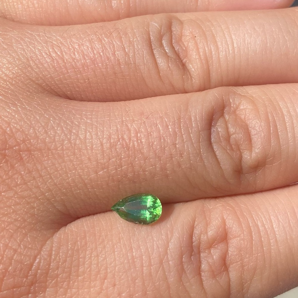 Green Tourmaline Gemstone